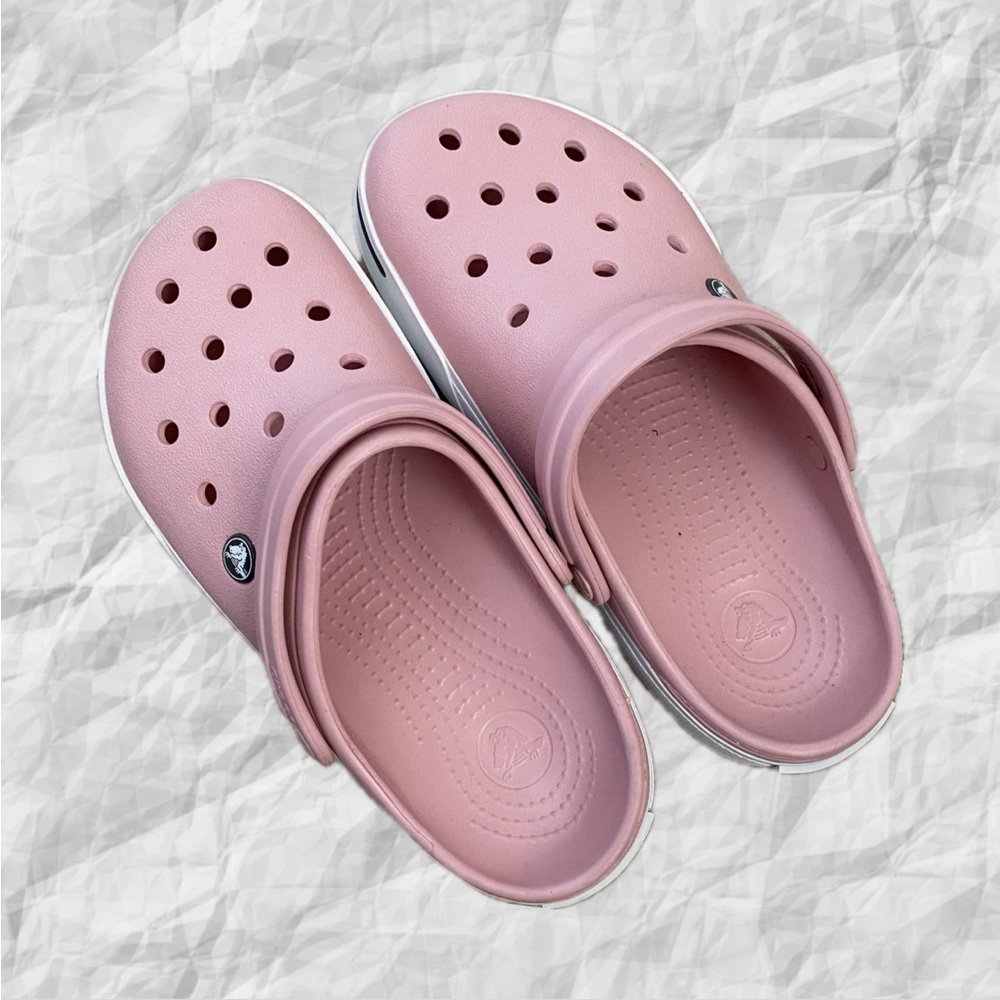 Strawberry milk Crocs